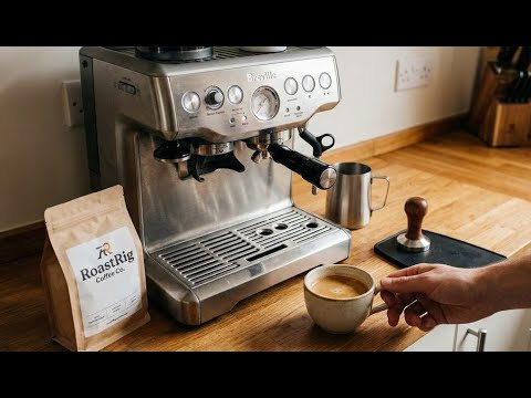 Espresso at home? Breville Barista Express review by RoastRig.com