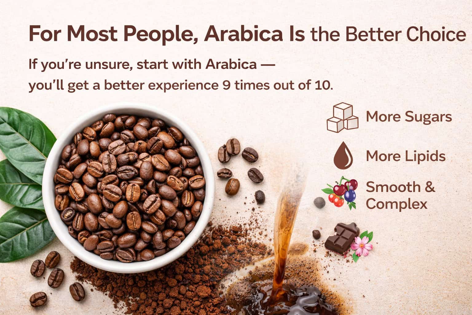 Arabica Is the Better Choice