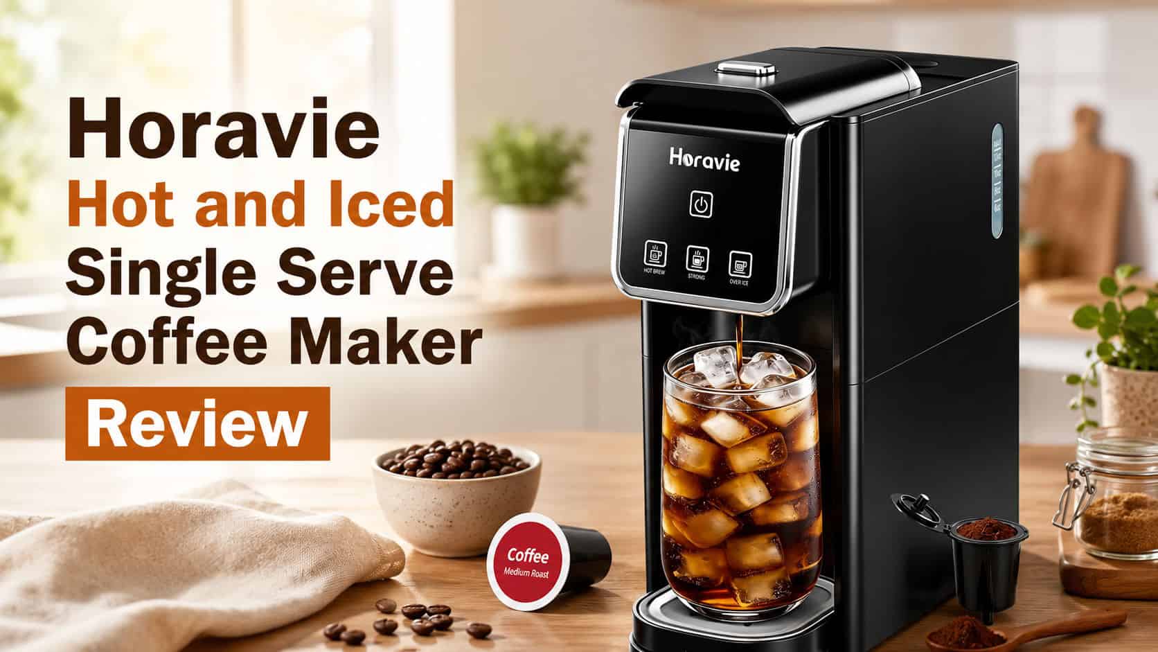 Horavie Hot and Iced Single Serve Coffee Maker Review