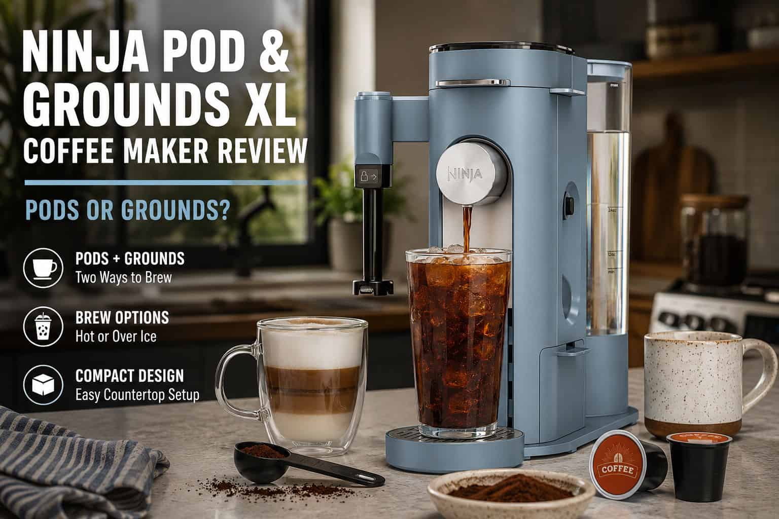 Ninja Pod & Grounds XL Coffee Maker Review